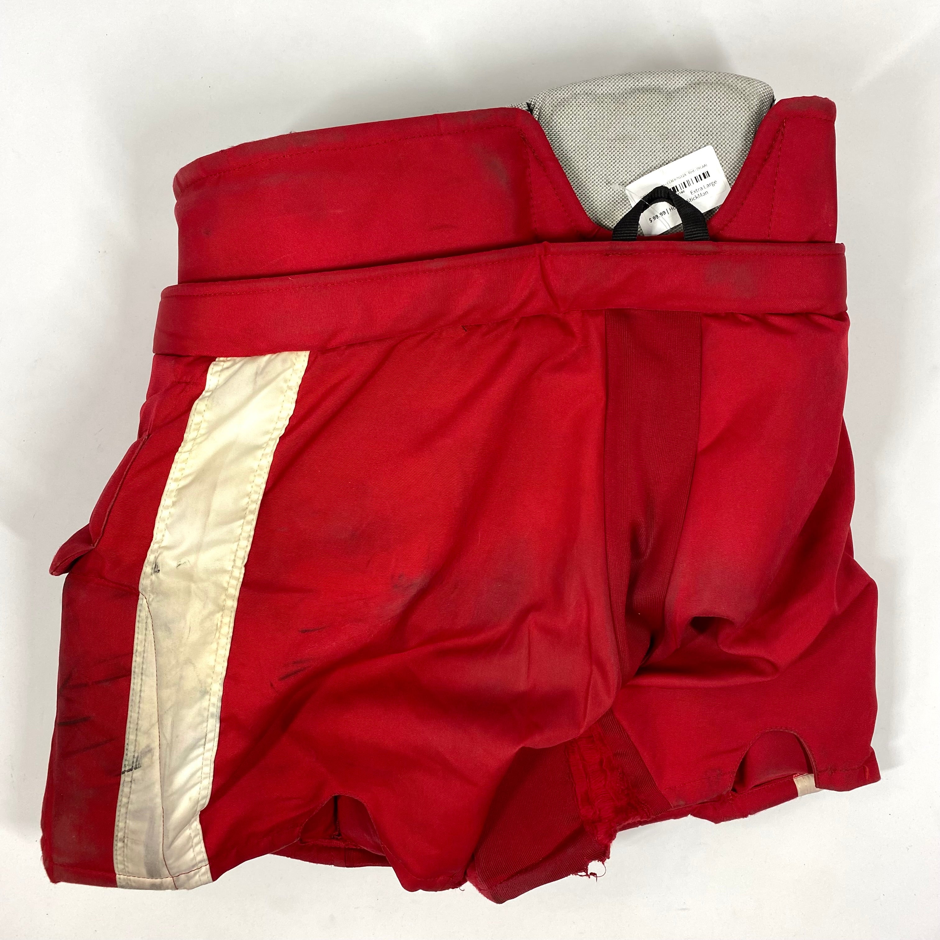 CCM HPG12A - Pantalon de gardien de but d'occasion (rouge)